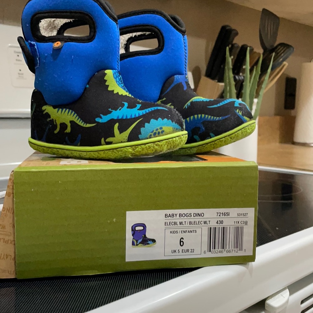 Toddler Bog Boots- Dino